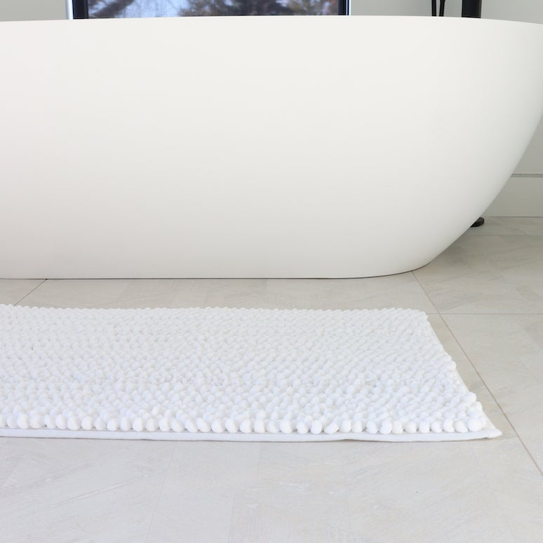 Nubby Microfiber Bath Mat 17 x 24