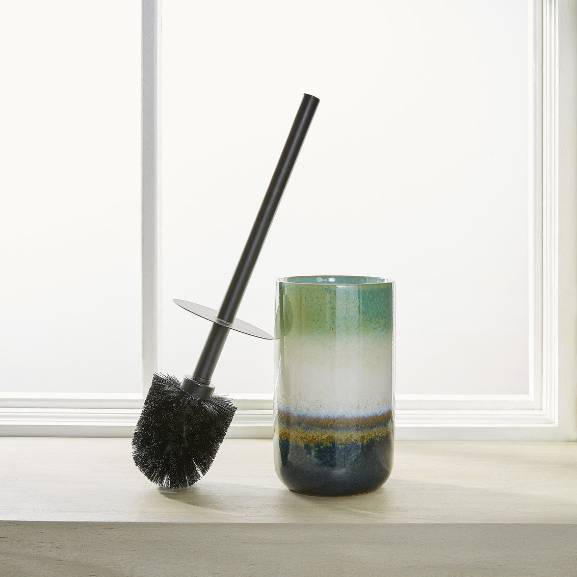 Tidal Ceramic Toilet Brush
