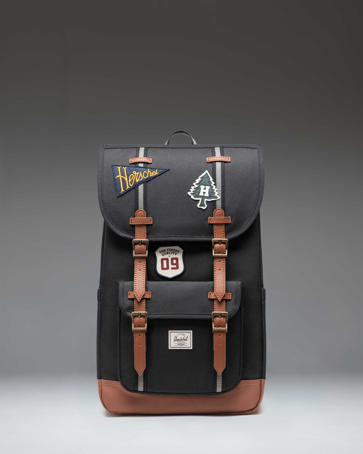 Little America™ Backpack - Patches Black