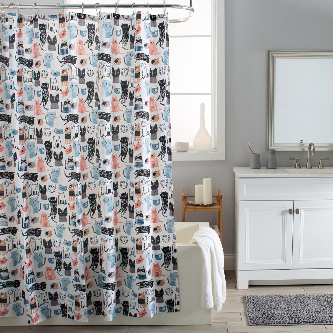 Fabric Shower Curtain