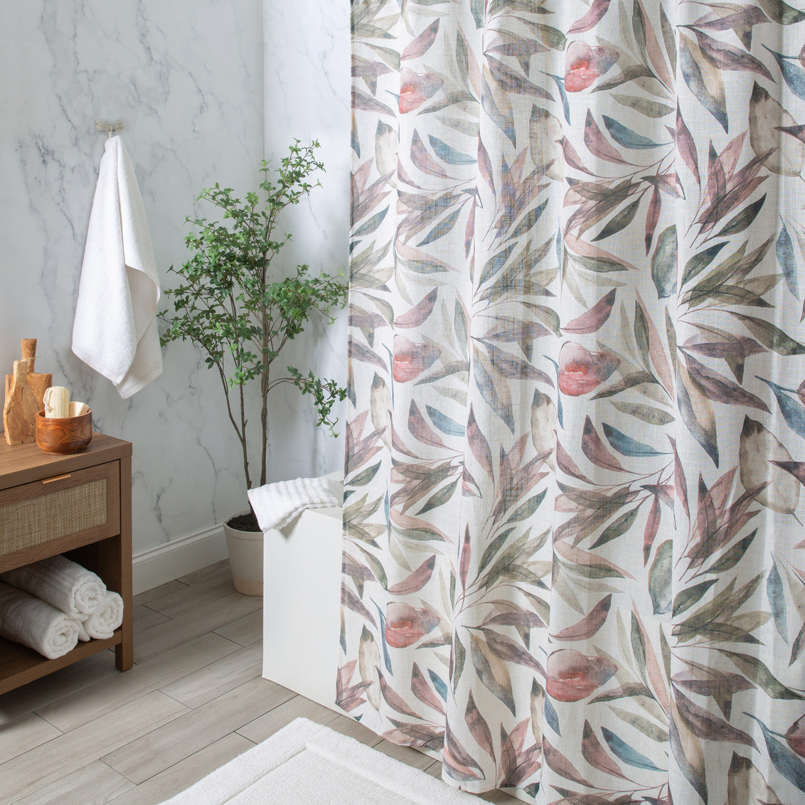 Fabric Shower Curtain