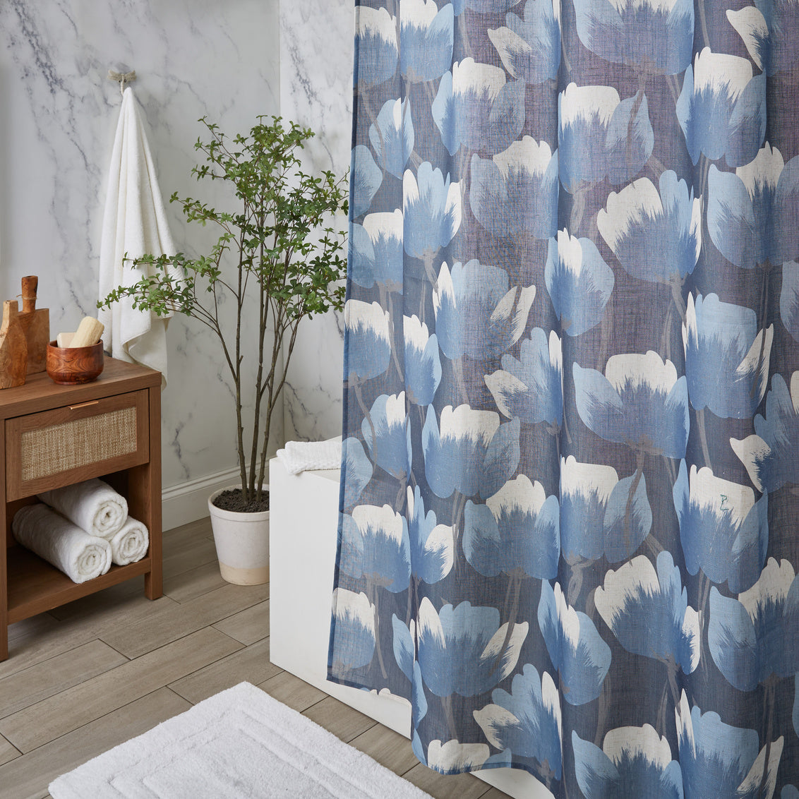 Fabric Shower Curtain