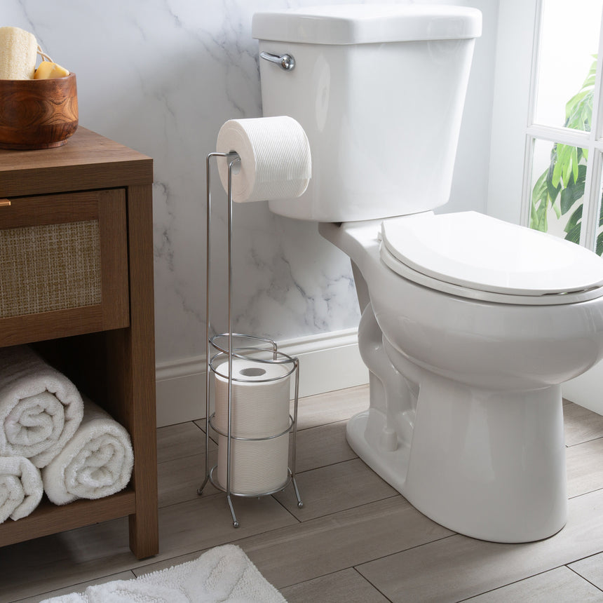 Olsen Toilet Paper Stand with Reserve