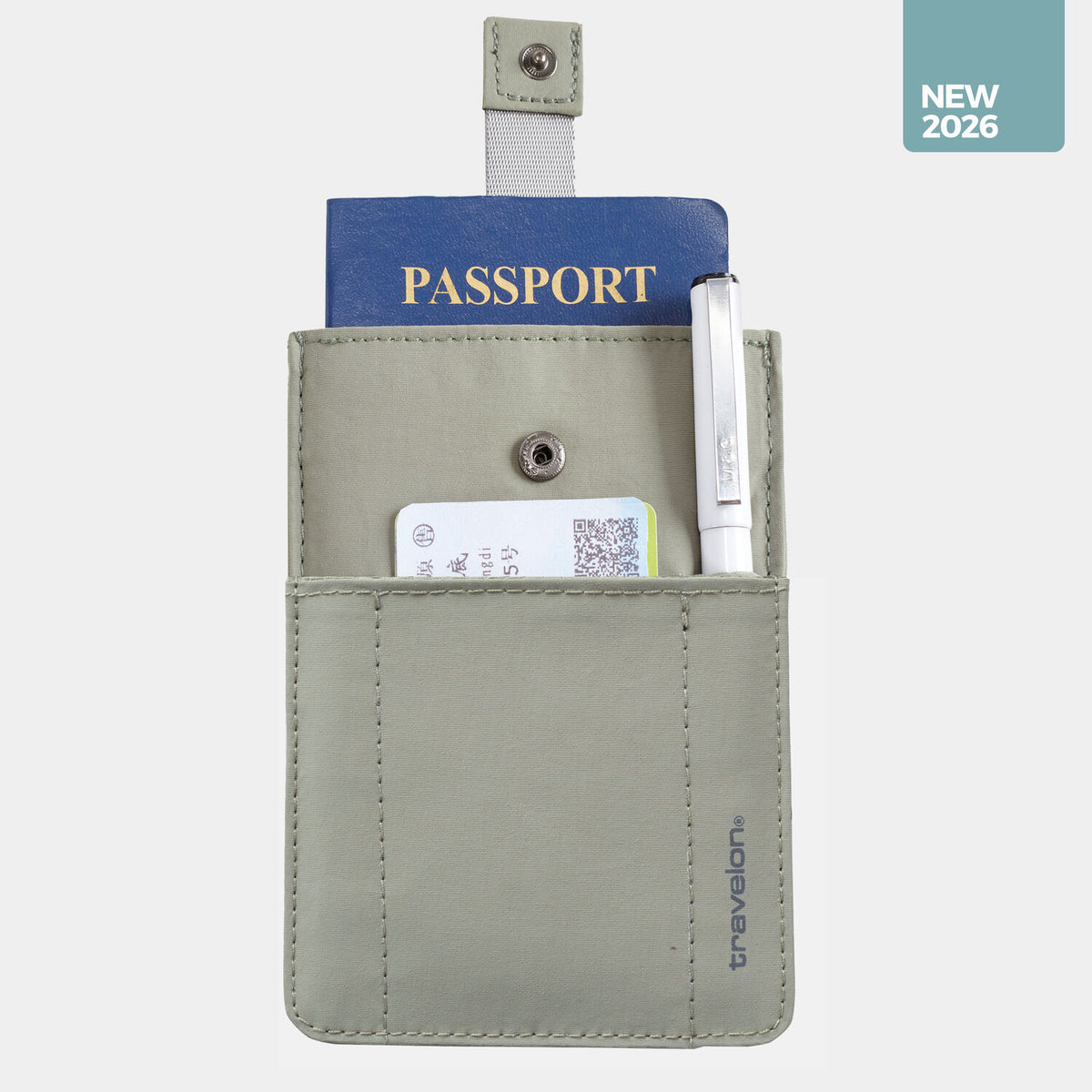 Rfid Blocking Pull Up Passport Holder