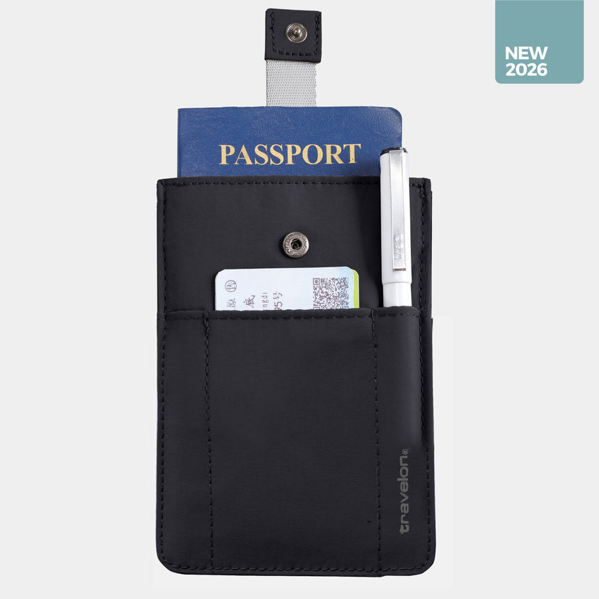 Rfid Blocking Pull Up Passport Holder
