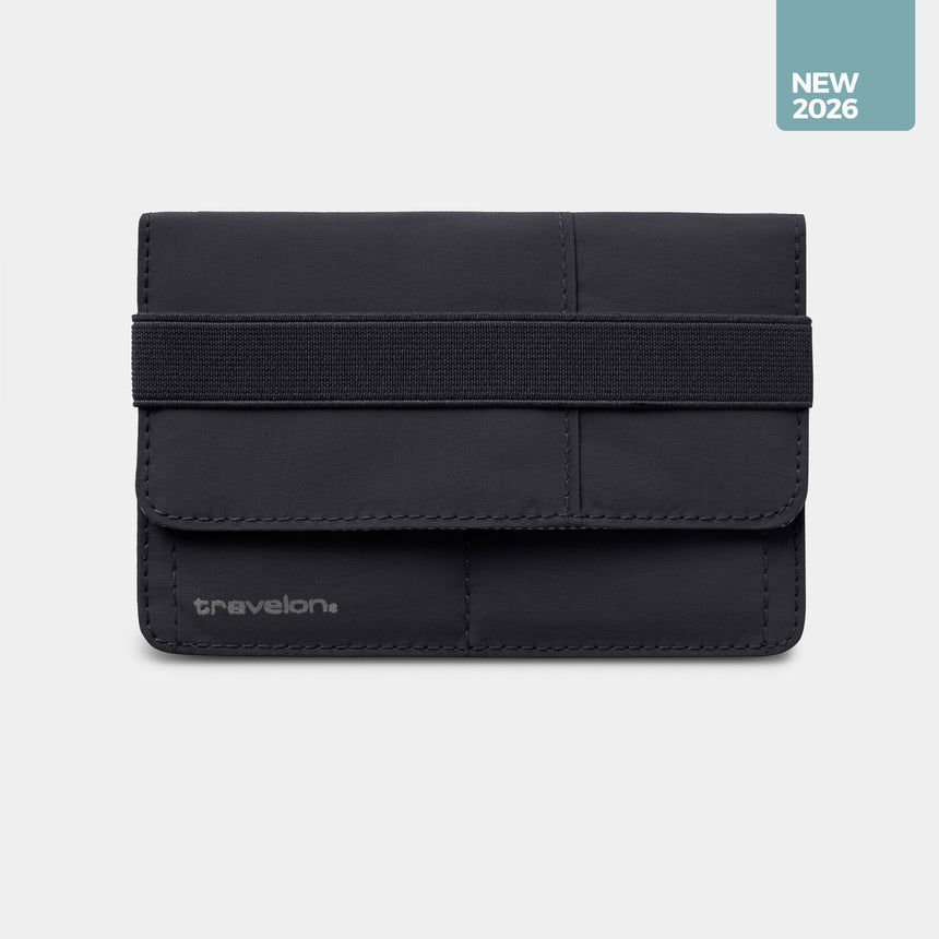 Rfid Blocking Flap Passport Holder