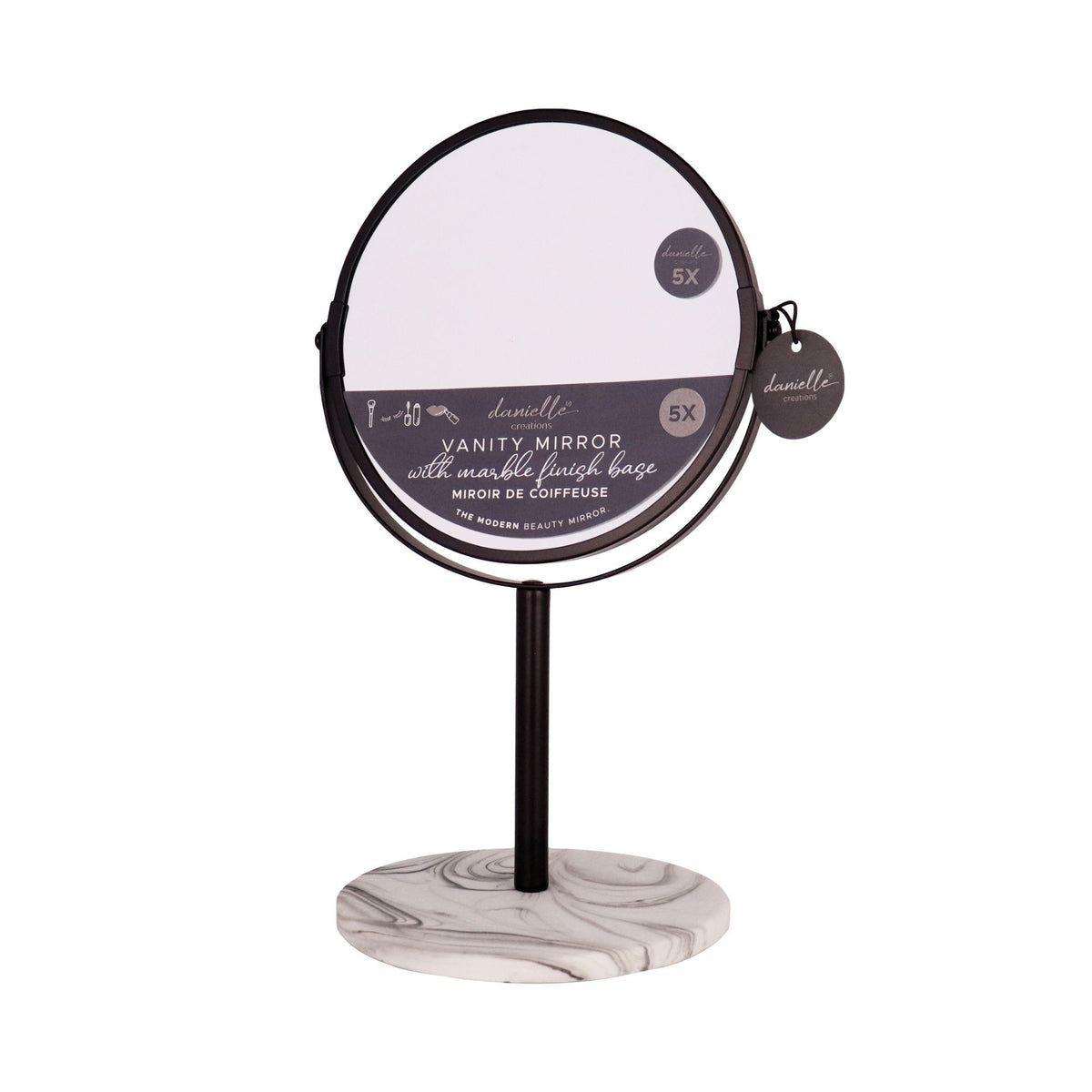 7-Inch Pedestal Mirror