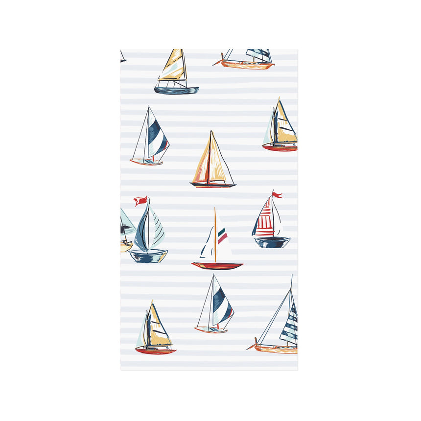 Sailboat Stripes Printed Napkin
