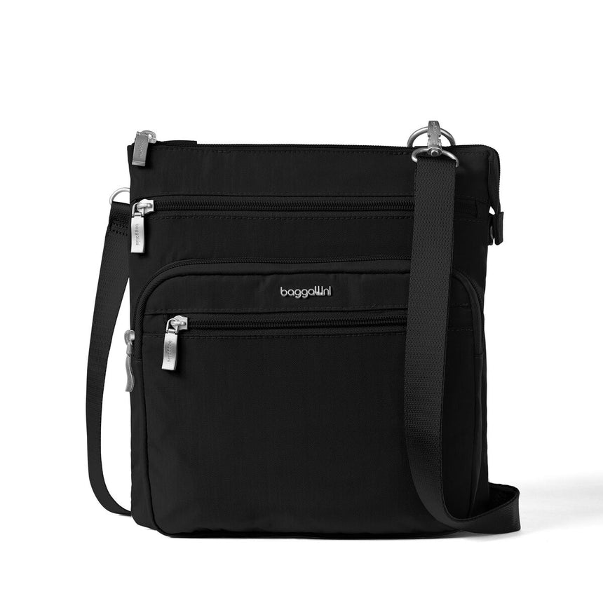 Baggallini Out And About Crossbody — Black