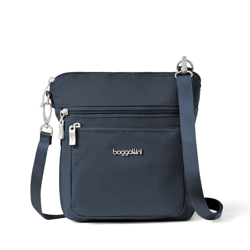 Baggallini Modern Pocket Crossbody — French Navy