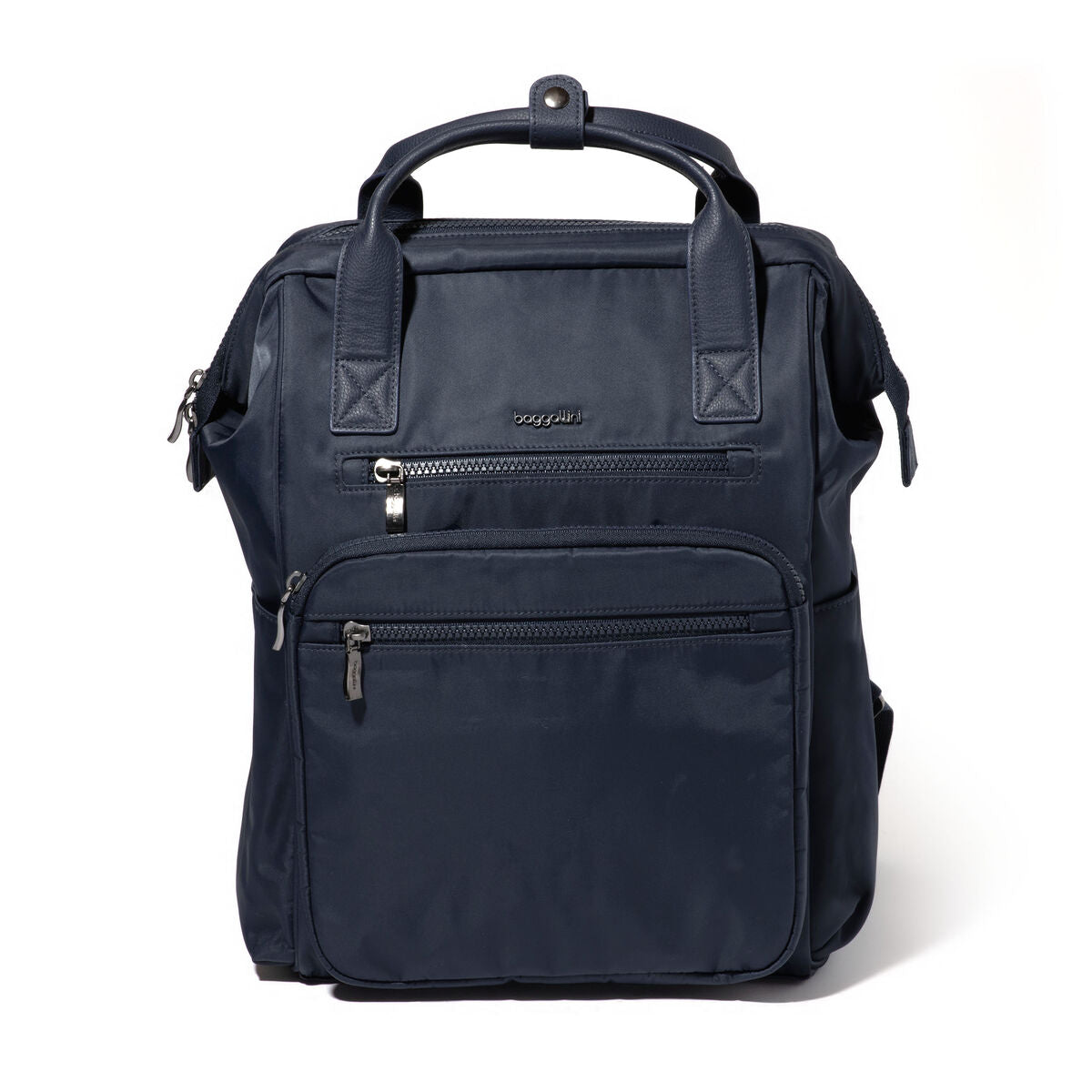 Baggallini Chelsea Laptop Backpack — Black Twill