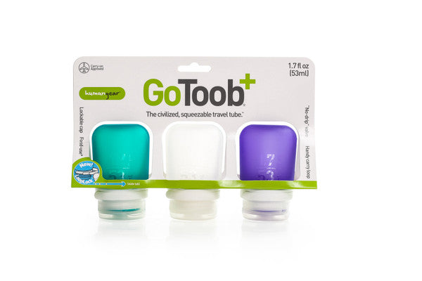 GoToob+ 3-Pack Travel Bottles