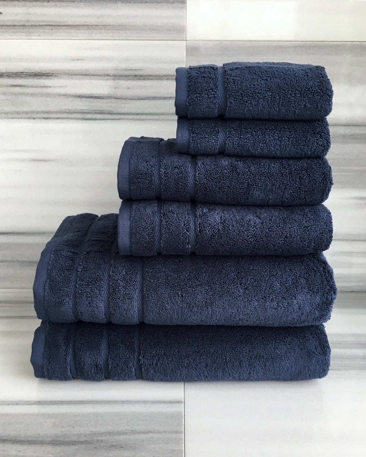 Serene Hand Towel — Denim