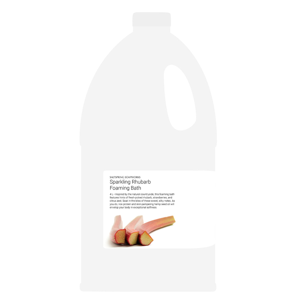 Foaming Bath – Sparkling Rhubarb (4 Litre)