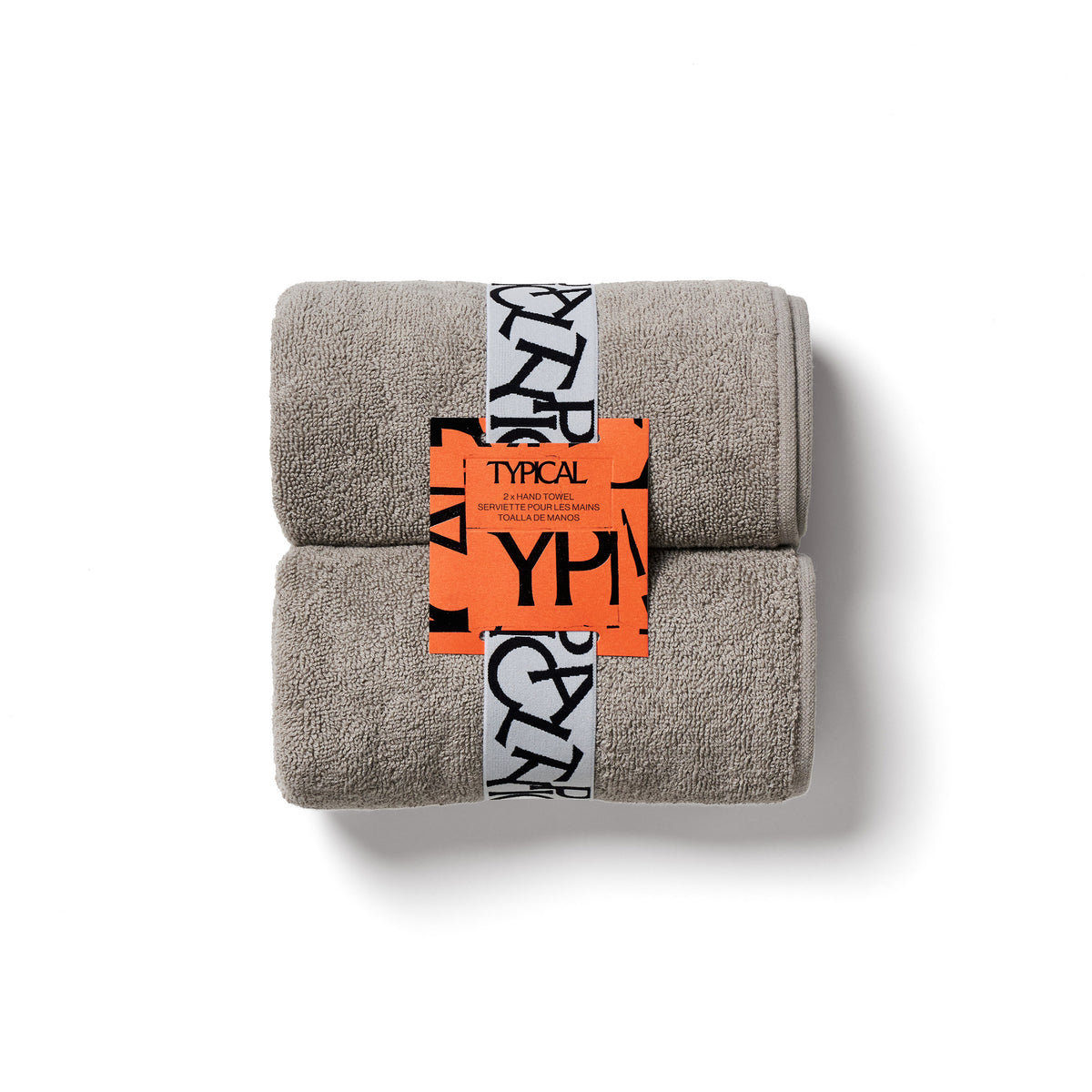 Typical Stretch Classic Hand Towel (2-Pack) Solid Colour