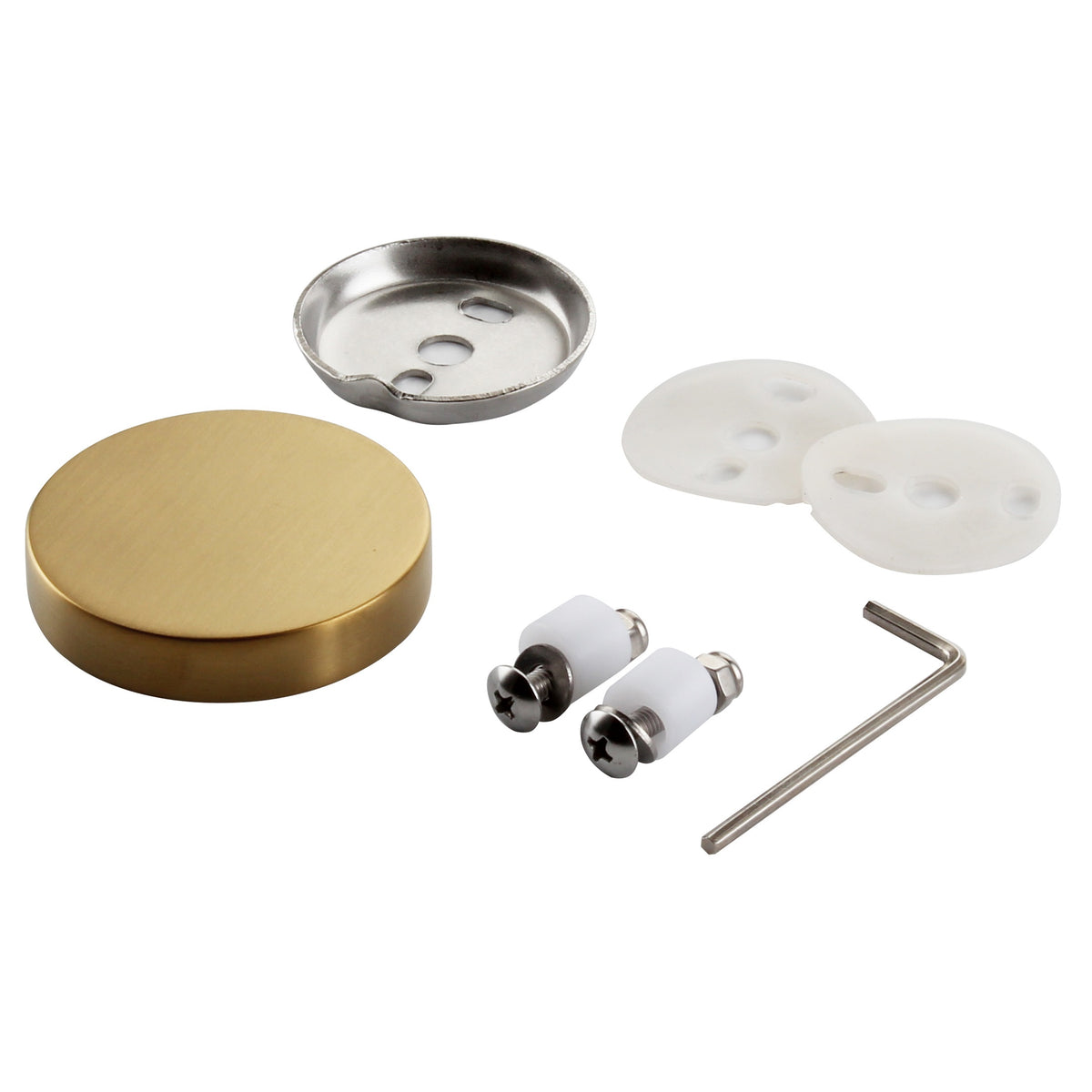 Glass Mounting Kit (Ember, Glow, Lava, Summit) - Brushed Gold