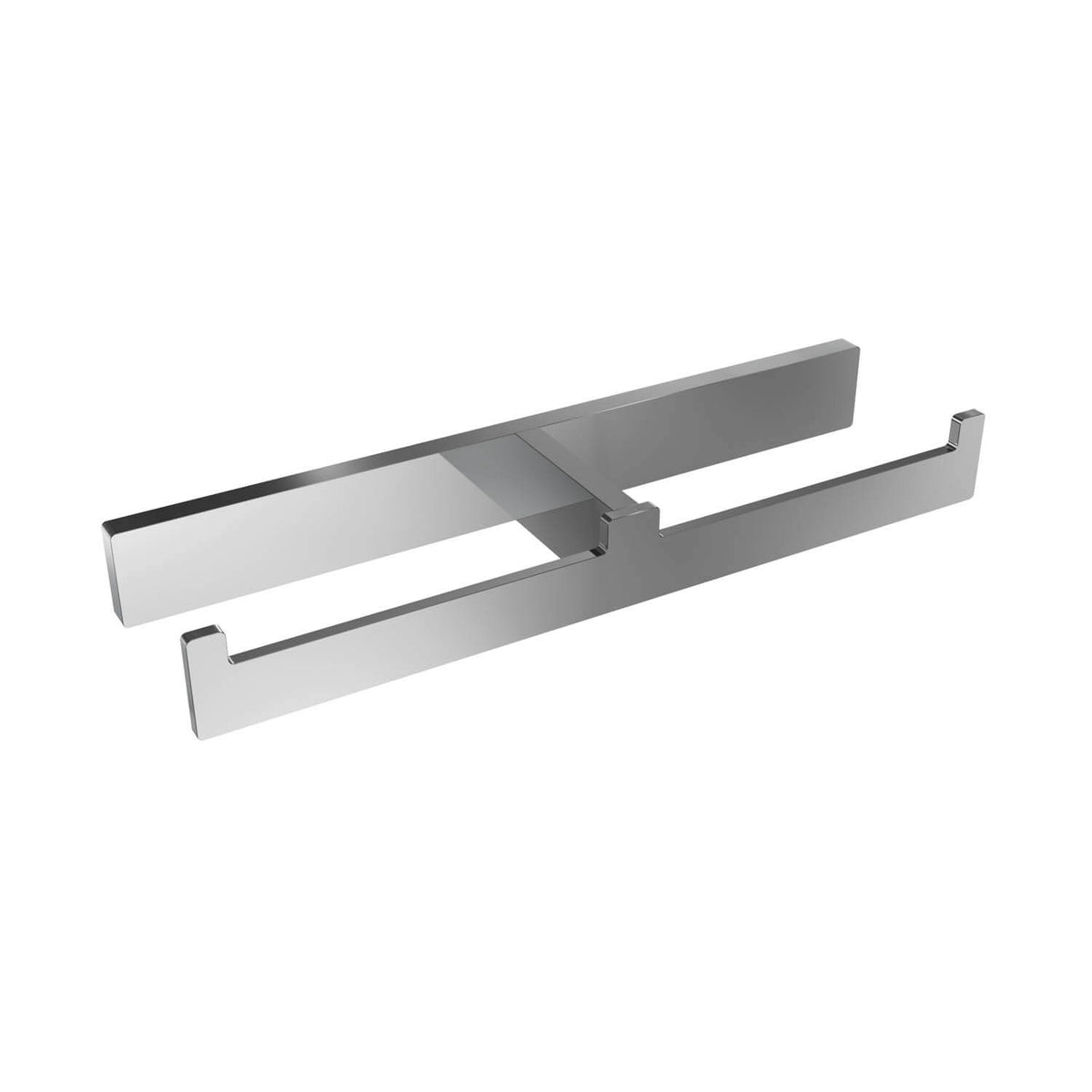 Erupt Double Toilet Paper Holder - Chrome