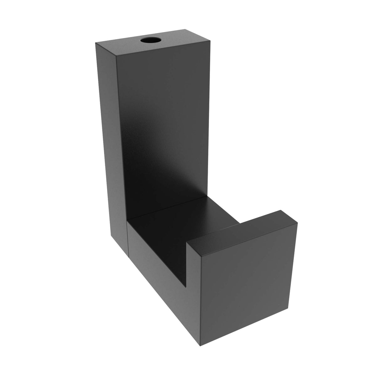 Erupt Deep Towel Hook - Matte Black