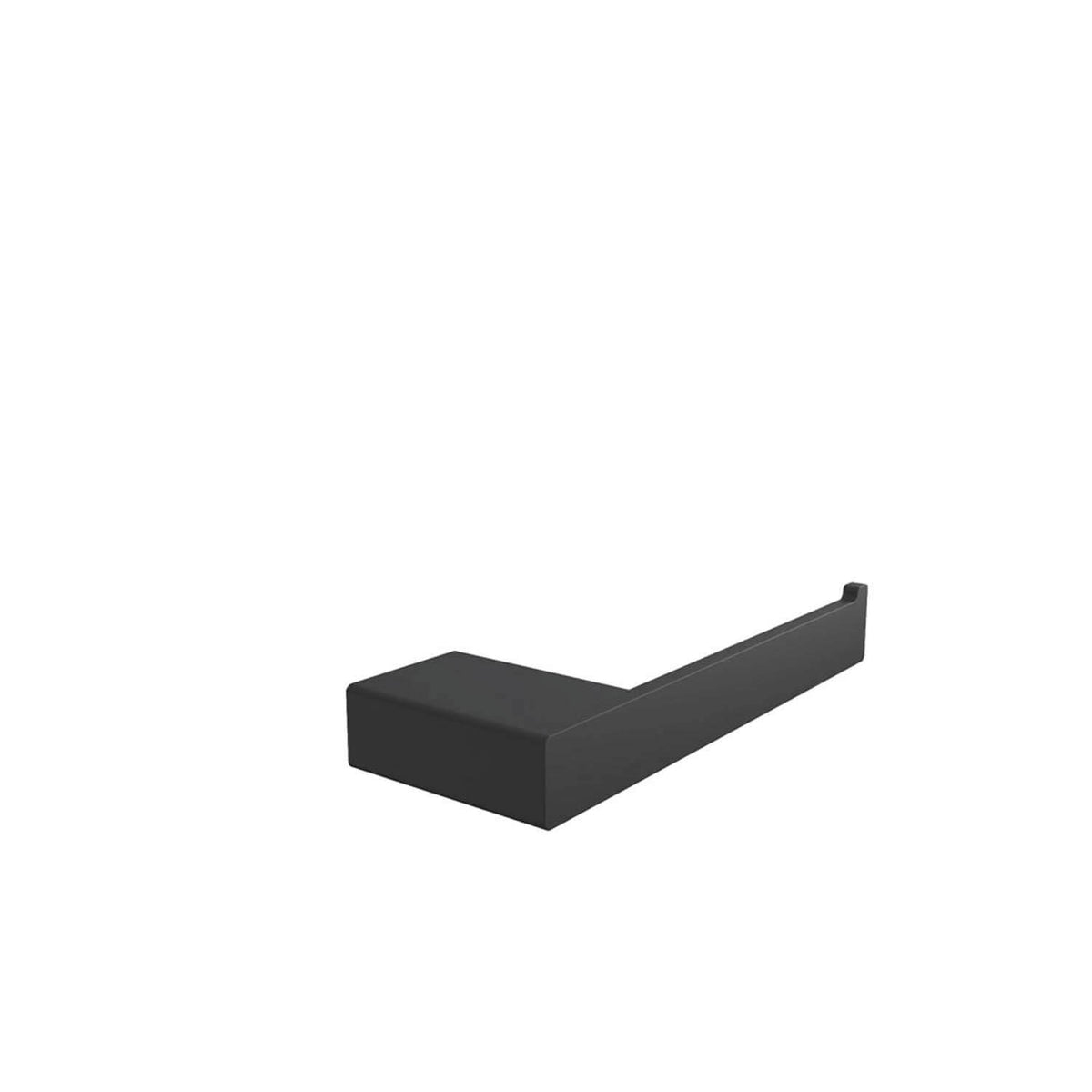 Cinder Toilet Paper Holder (LH Post) - Matte Black