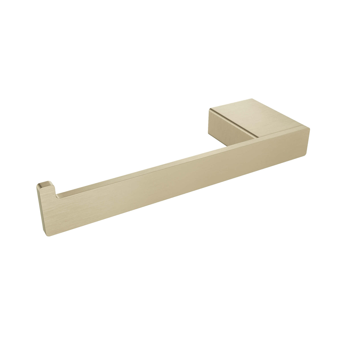 Cinder Toilet Paper Holder (RH Post) - Satin Brass