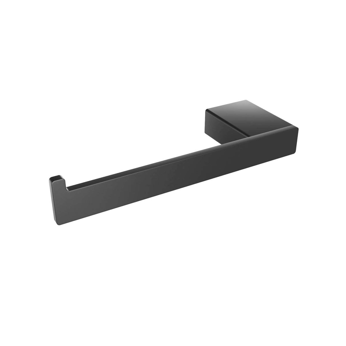 Cinder Toilet Paper Holder (RH Post) - Matte Black