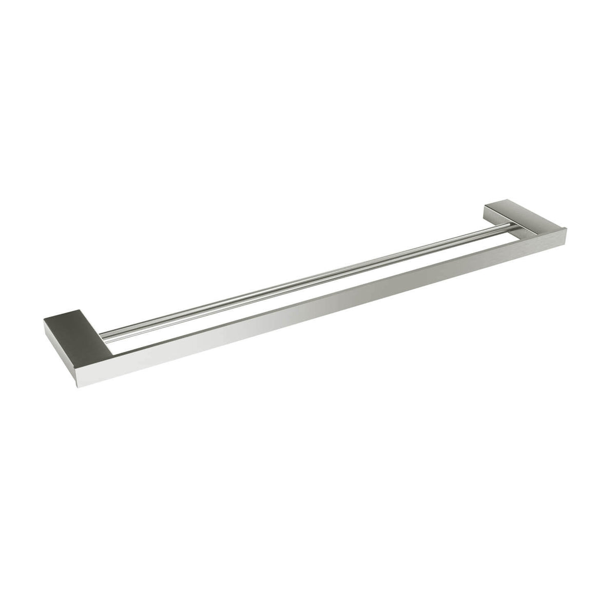 Cinder 24″ Double Towel Bar - Brushed Nickel