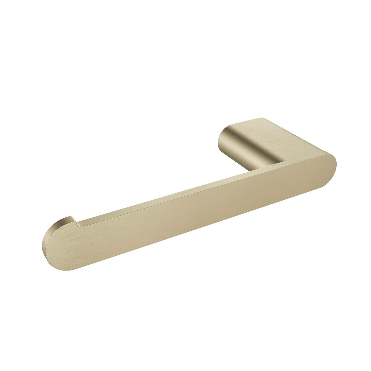 Flow Toilet Paper Holder (RH Post) - Satin Brass