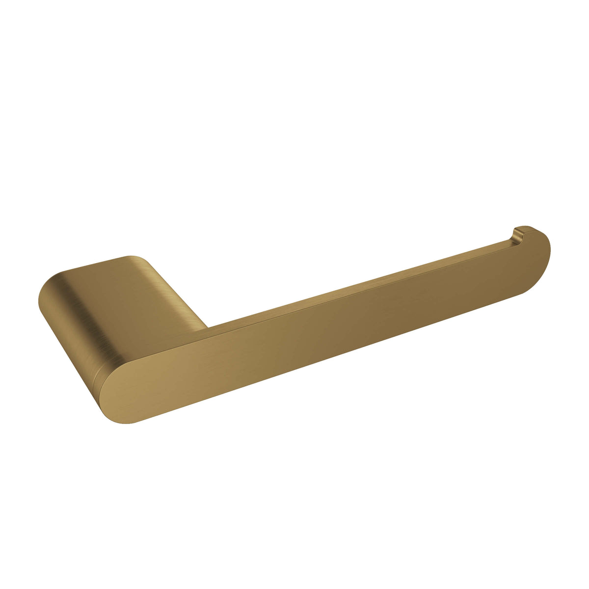 Flow Toilet Paper Holder (LH Post) - Brushed Gold