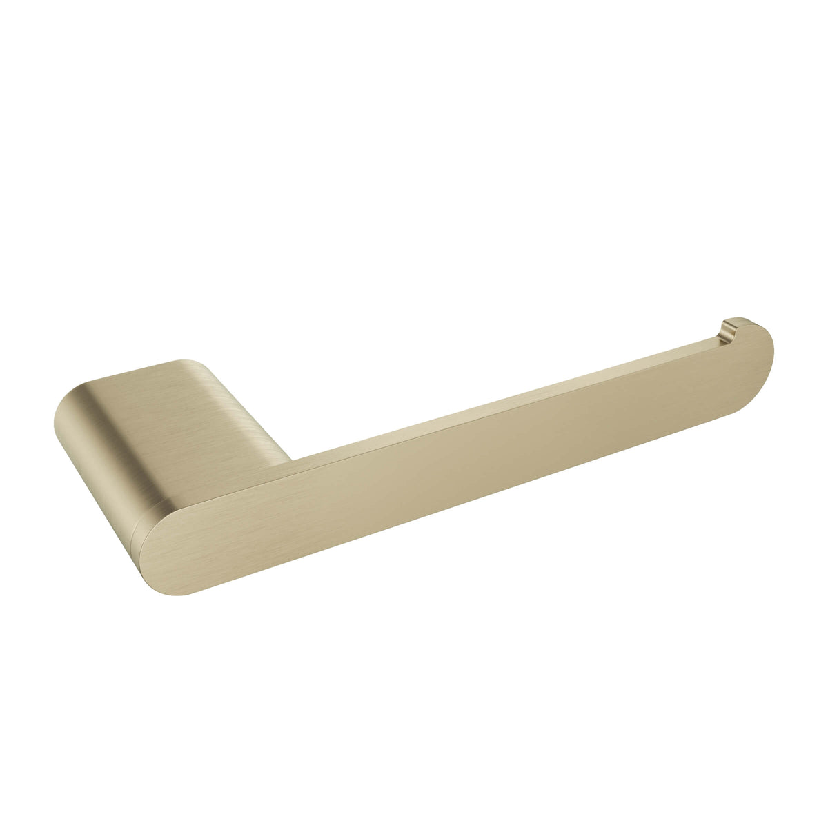 Flow Toilet Paper Holder (LH Post) - Satin Brass
