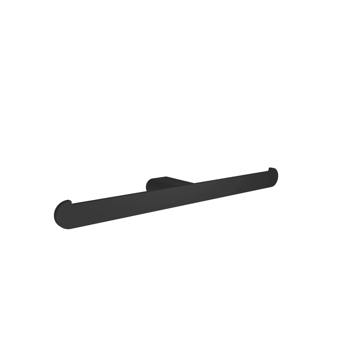 Flow Double Toilet Paper Holder - Matte Black