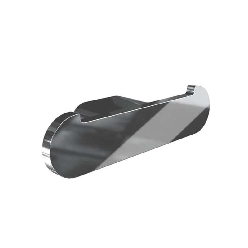 Flow Double Towel Hook - Chrome