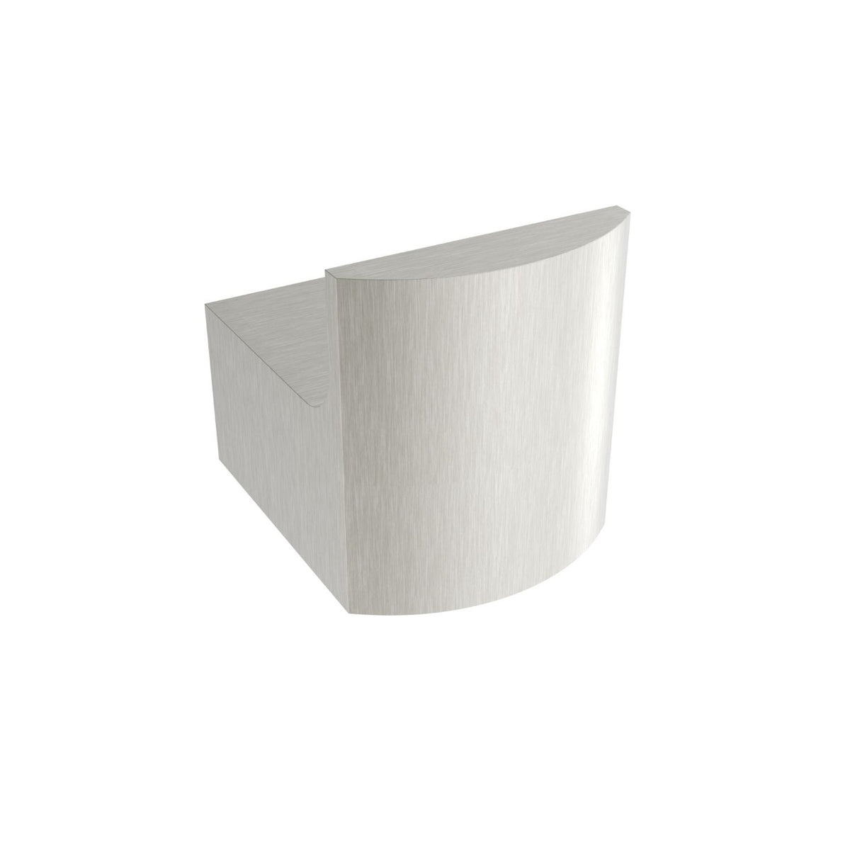 Flow Towel Hook - Brushed Nickel