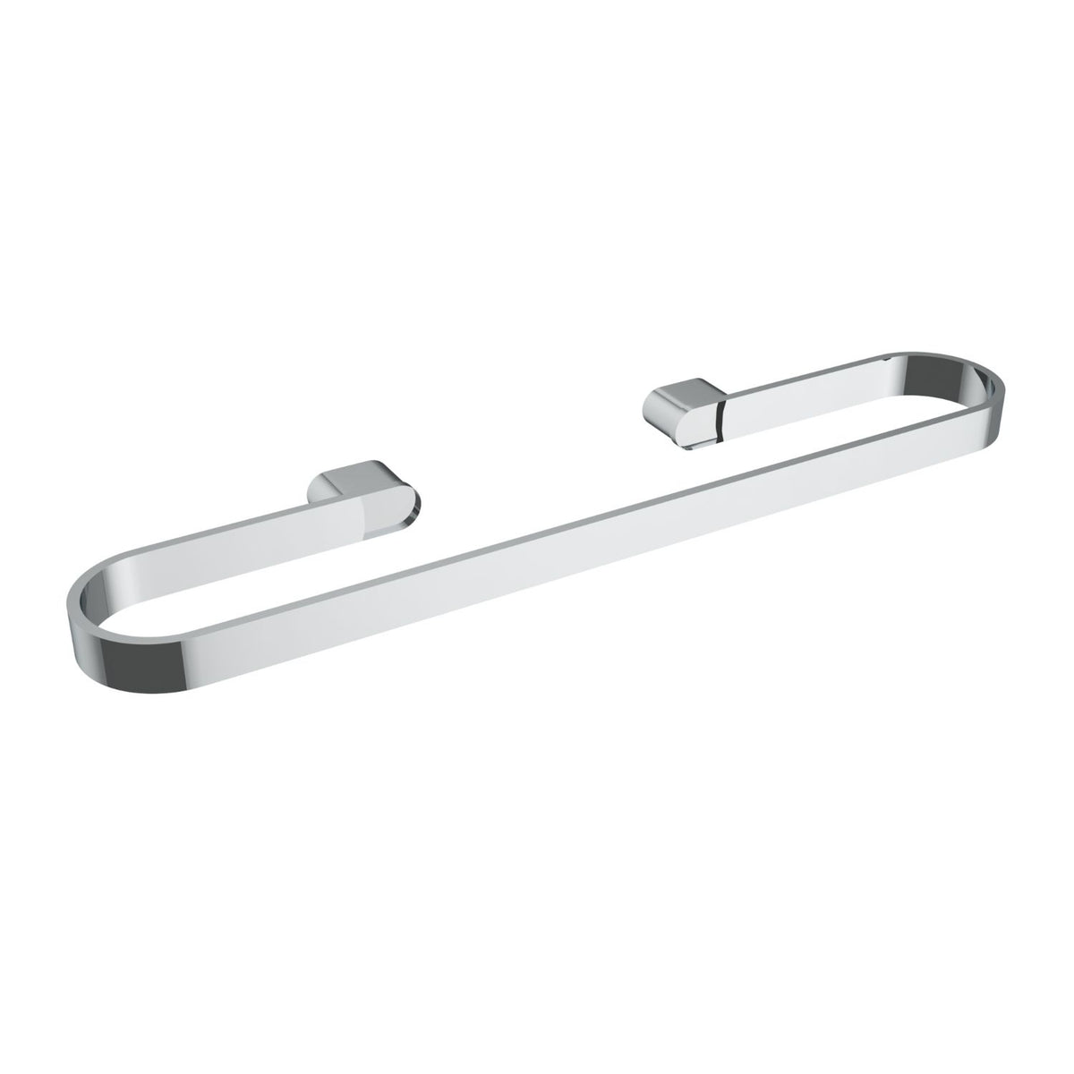 Flow Rounded Towel Bar - 18" - Chrome