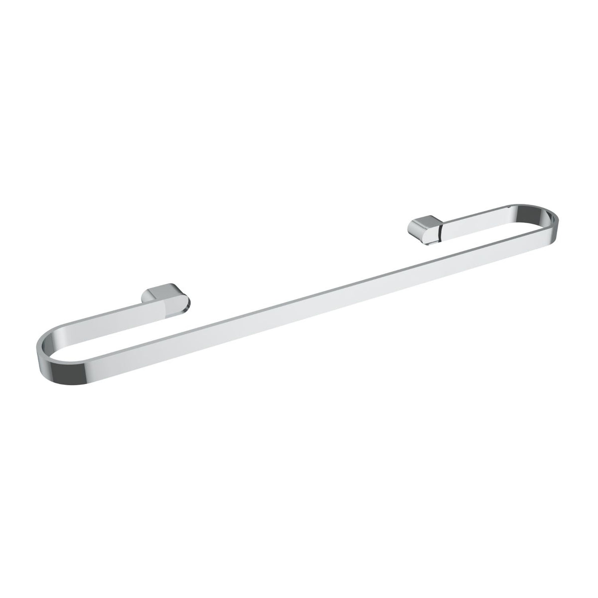 Flow Rounded Towel Bar - 24" - Chrome