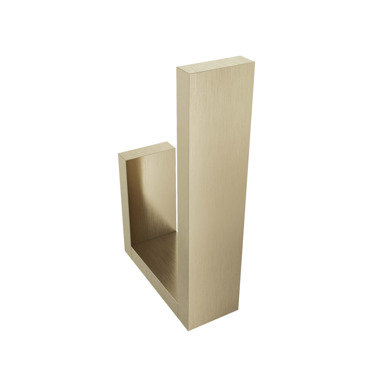 Fire Spare Toilet Paper Holder - Brushed Gold Light