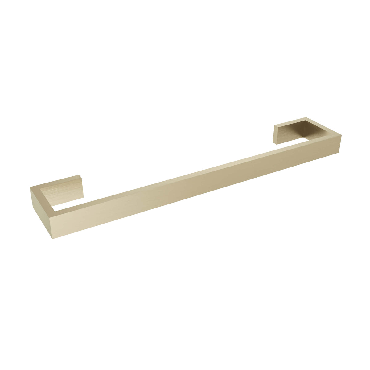 Fire Towel Bar - 18" - Satin Brass