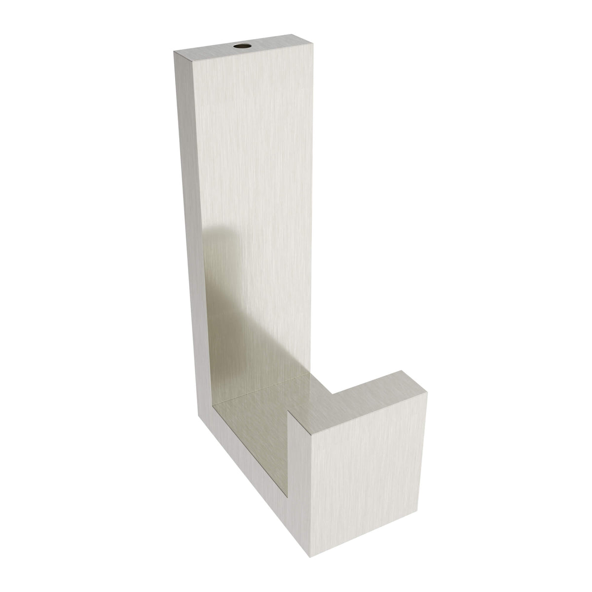 Fire Tall Towel Hook - Brushed Nickel
