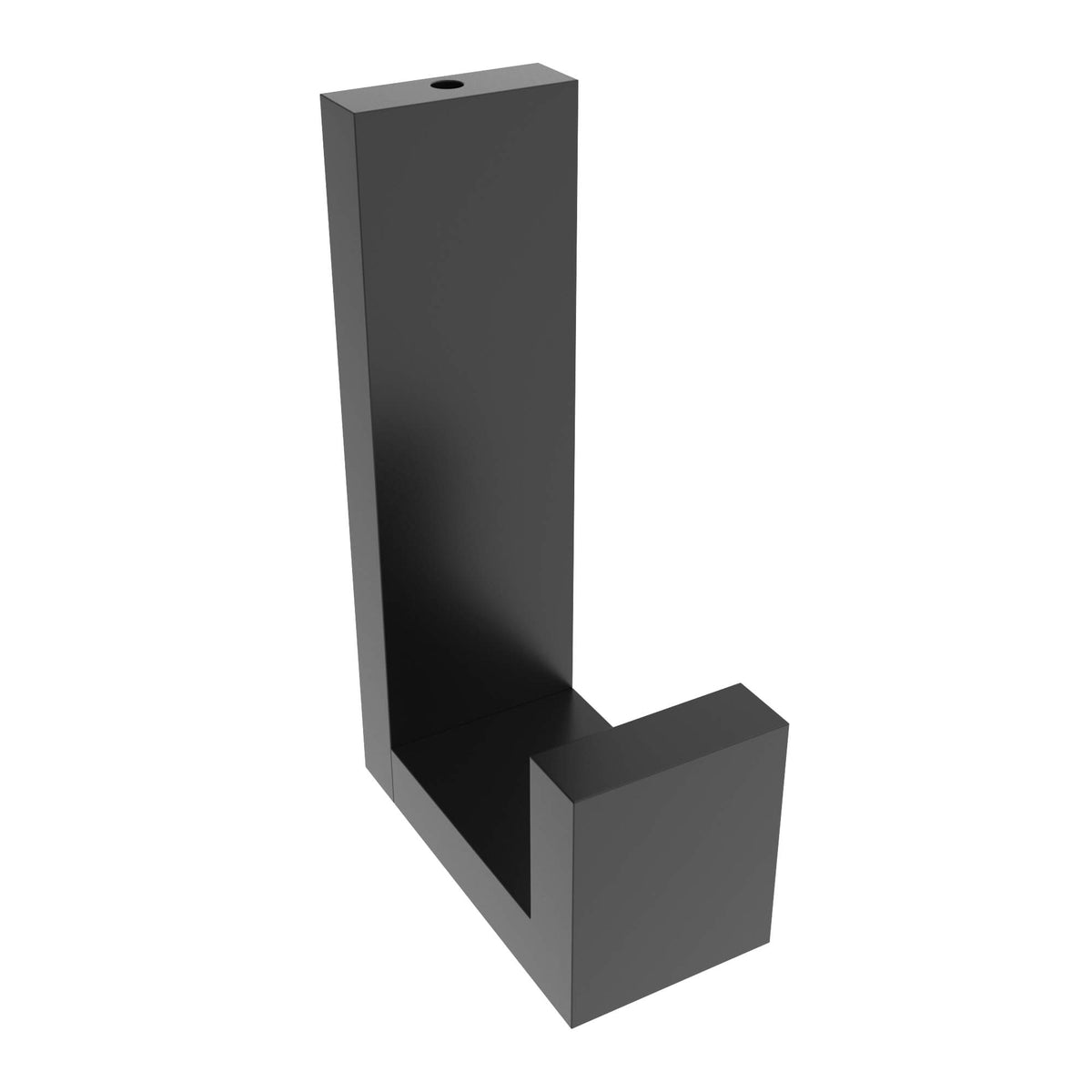 Fire Tall Towel Hook - Matte Black