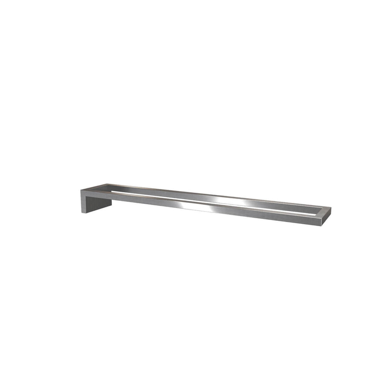 Fire Double Towel Hanger - Brushed Nickel