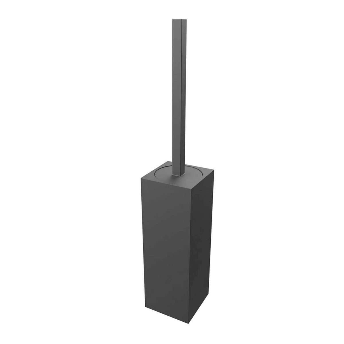 Fire Wall-Mounted Toilet Brush - Matte Black