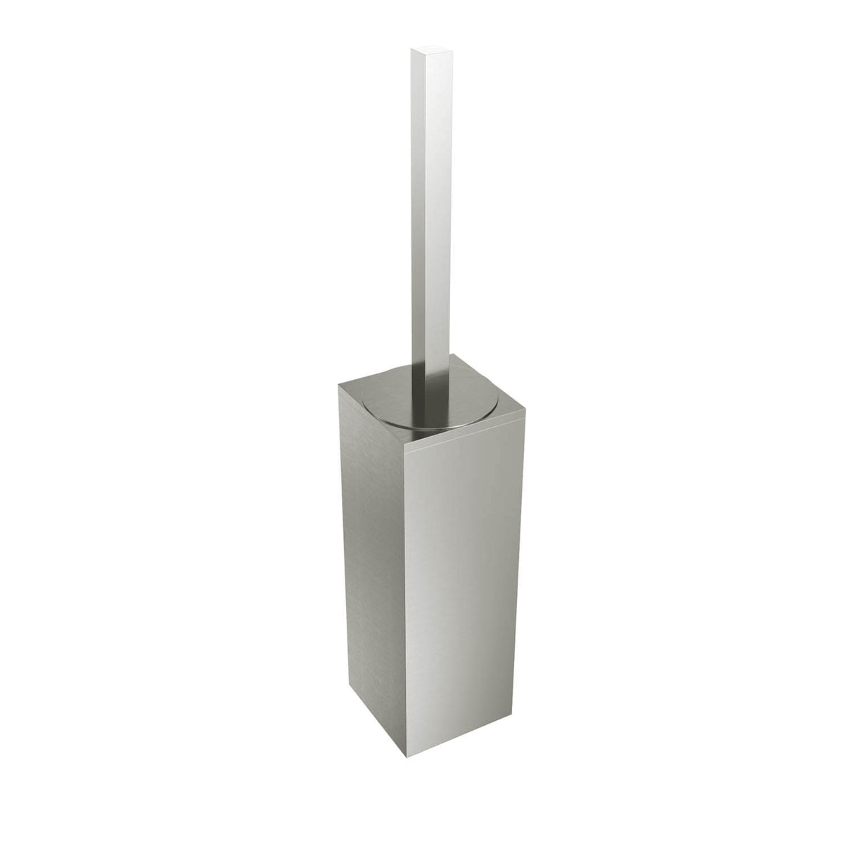 Fire Free-Standing Toilet Brush - Brushed Nickel