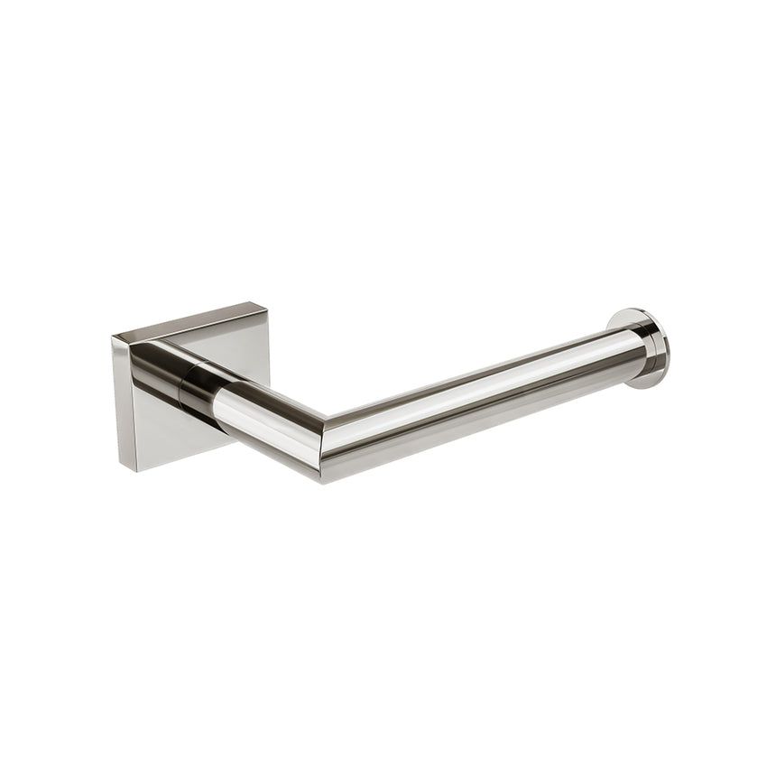 Crater Toilet Paper Holder – LH Post - Polished Nickel