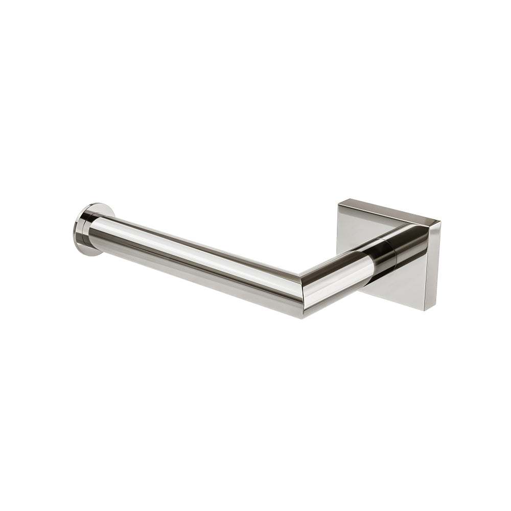 Crater Toilet Paper Holder – RH Post - Polished Nickel