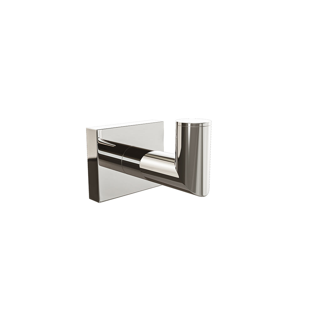 Crater Towel Hook - Polished Nickel