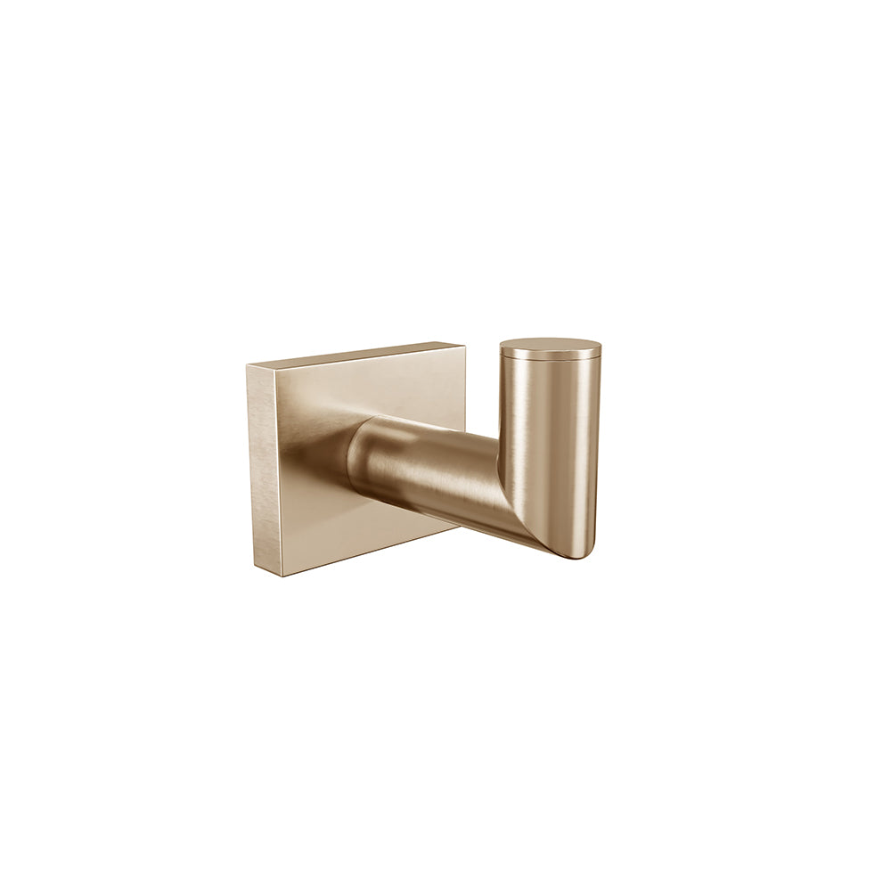 Crater Towel Hook - Brushed Bronze