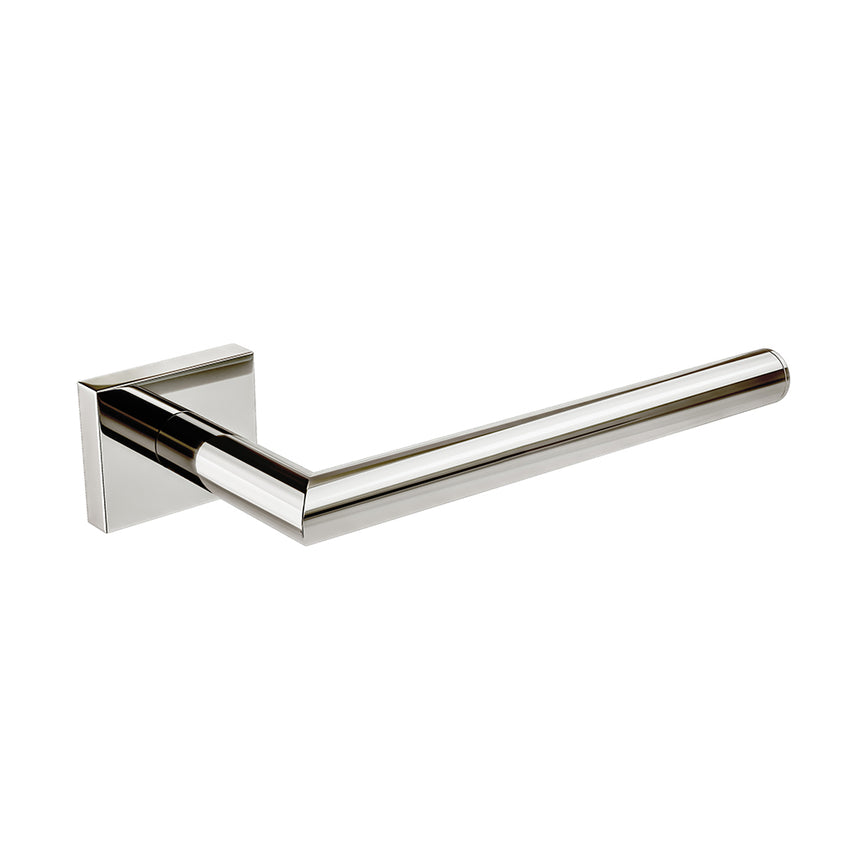 Crater Towel Bar - 8" - Polished Nickel