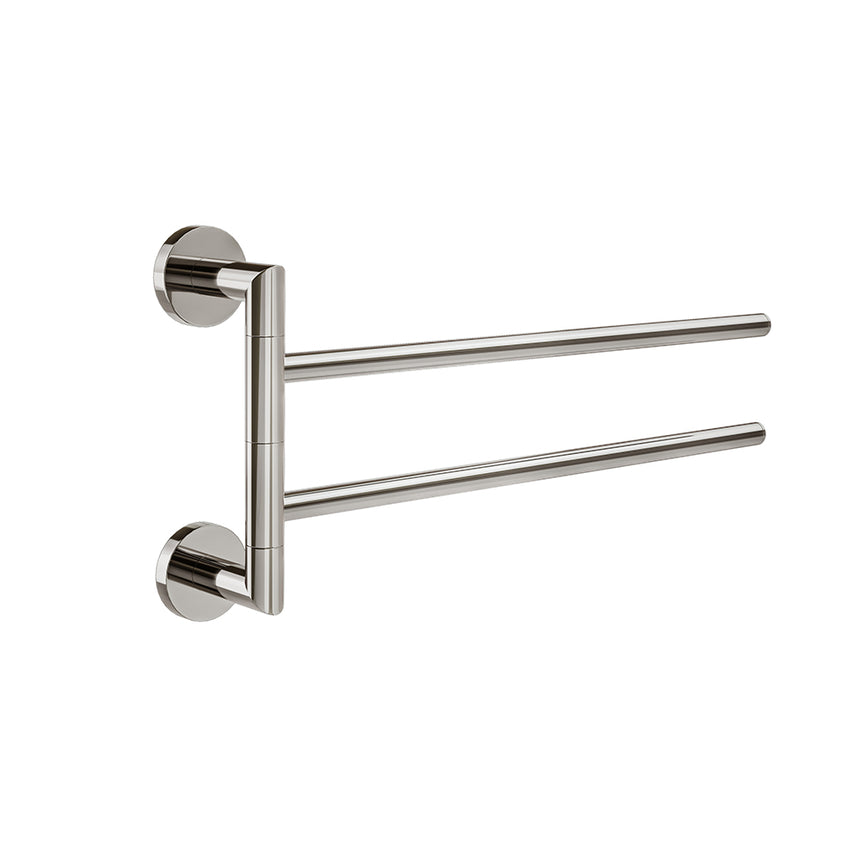 Summit Swivelling Towel Bar - Polished Nickel