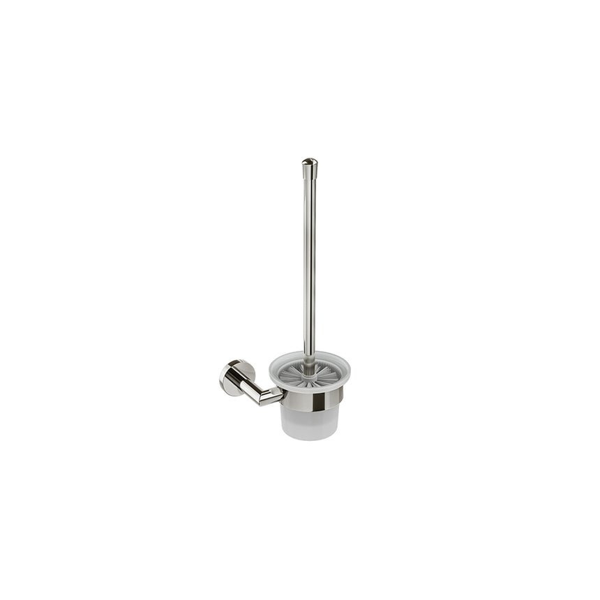 Summit Wall-Mounted Toilet Brush - Polished Nickel