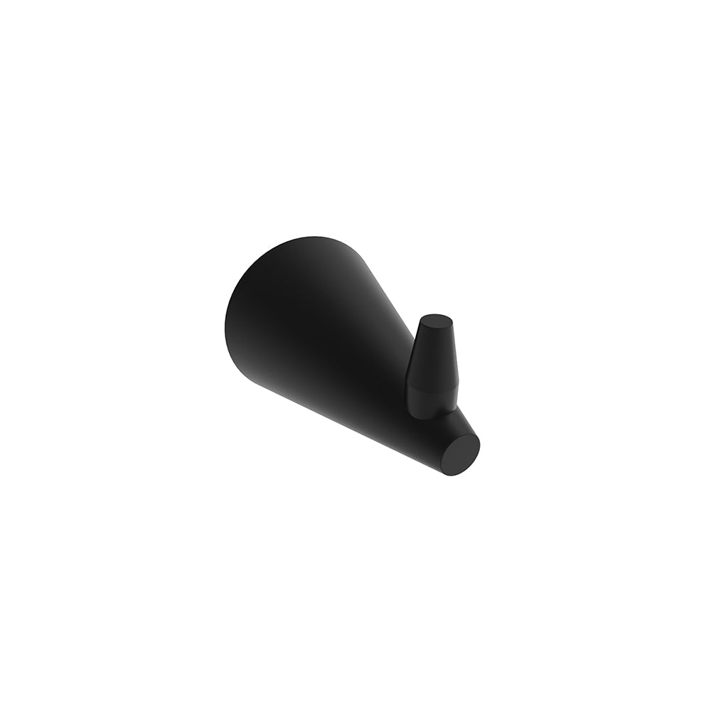 Cone Towel Hook - Matte Black