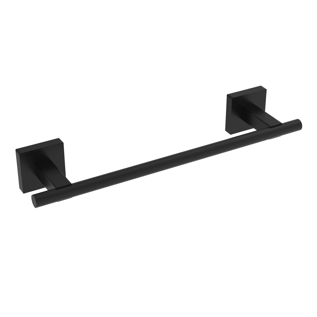 Heat Towel Bar - 12" - Matte Black